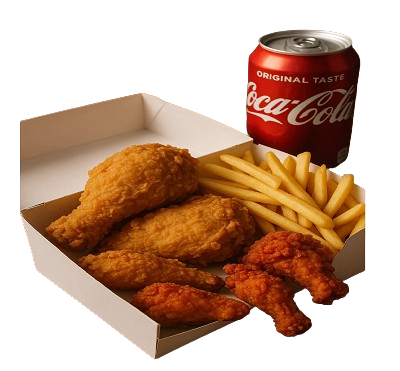 2 Pcs Combo Box Meal 
